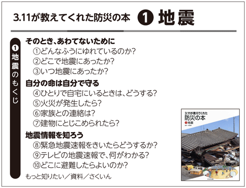 3.11が教えてくれた防災の本①地震